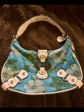 GUESS Embellished Shoulder Bag | Limited Edition Vibrant Canvas Purse